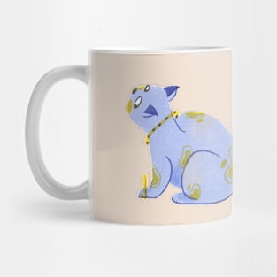 Blue Cat Mug